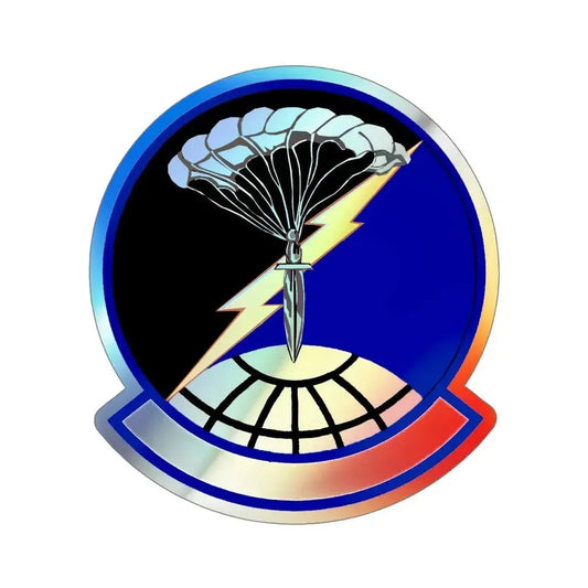 321 Special Tactics Squadron AFSOC (U.S. Air Force) Holographic STICKER Die-Cut Vinyl Decal 6 Inch Holographic - The Sticker Space