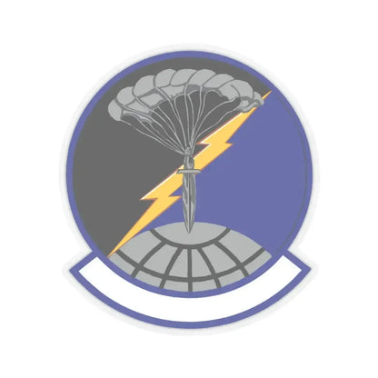 321 Special Tactics Squadron AFSOC (U.S. Air Force) STICKER Vinyl Kiss-Cut Decal 3 Inch Transparent - The Sticker Space