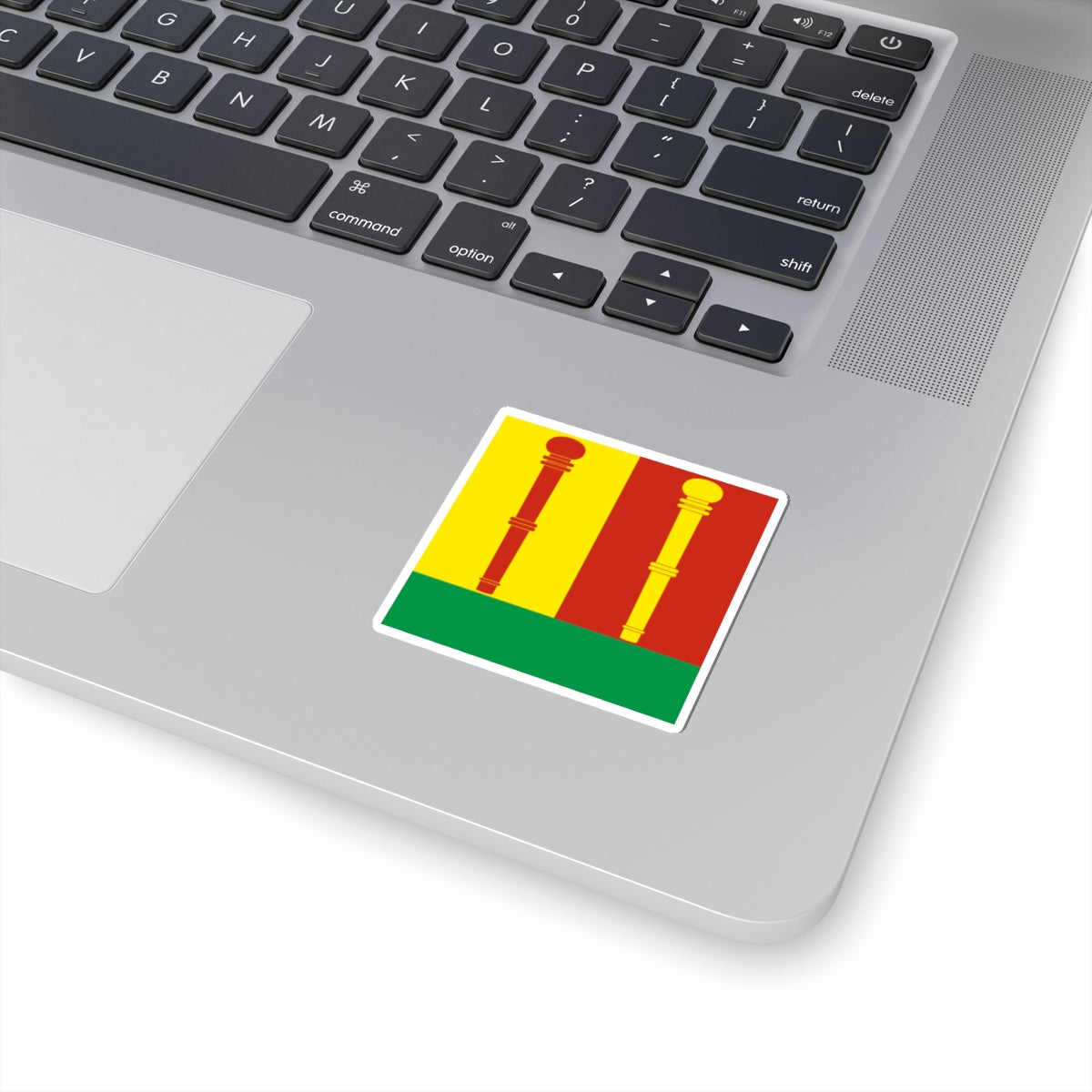 CHE Gonten Flag (Switzerland) STICKER Vinyl Kiss-Cut Decal
