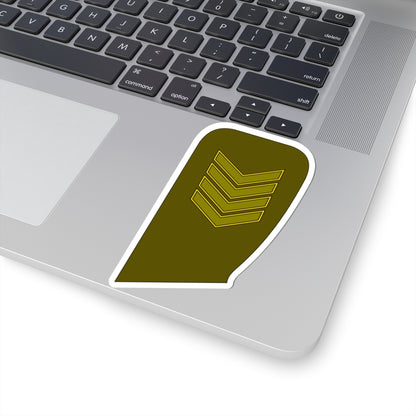 10 Lithuania Army STSG SPC (Lithuania) (Military Rank) STICKER Vinyl Kiss-Cut Decal