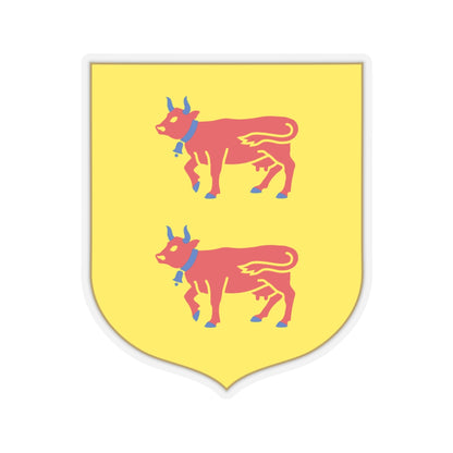Andorra - Bearne Coat of Arms - STICKER Vinyl Kiss-Cut Decal