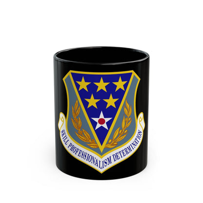 321st Air Expeditionary Wing (U.S. Air Force) Black Coffee Mug-11oz-The Sticker Space