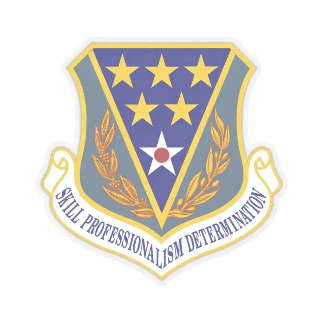 321st Air Expeditionary Wing (U.S. Air Force) STICKER Vinyl Kiss-Cut Decal 2 Inch Transparent - The Sticker Space