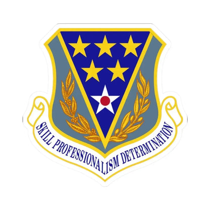 321st Air Expeditionary Wing (U.S. Air Force) STICKER Vinyl Kiss-Cut Decal 2 Inch White - The Sticker Space