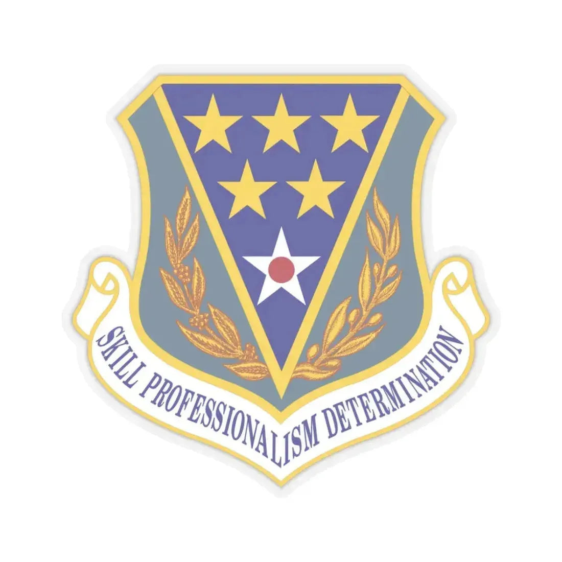 321st Air Expeditionary Wing (U.S. Air Force) STICKER Vinyl Kiss-Cut Decal 3 Inch Transparent - The Sticker Space