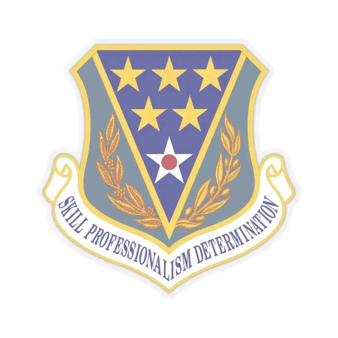 321st Air Expeditionary Wing (U.S. Air Force) STICKER Vinyl Kiss-Cut Decal 4 Inch Transparent - The Sticker Space