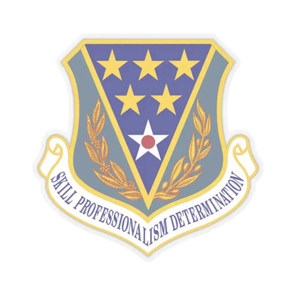 321st Air Expeditionary Wing (U.S. Air Force) STICKER Vinyl Kiss-Cut Decal 4 Inch Transparent - The Sticker Space