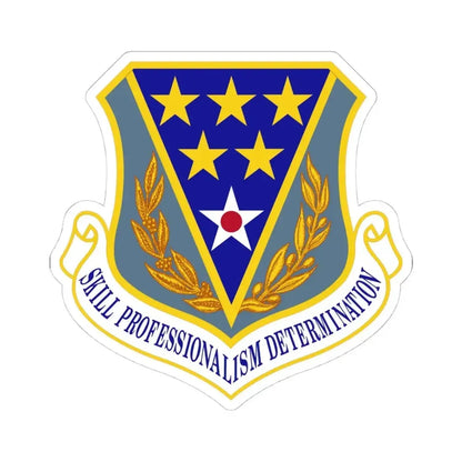 321st Air Expeditionary Wing (U.S. Air Force) STICKER Vinyl Kiss-Cut Decal 4 Inch White - The Sticker Space