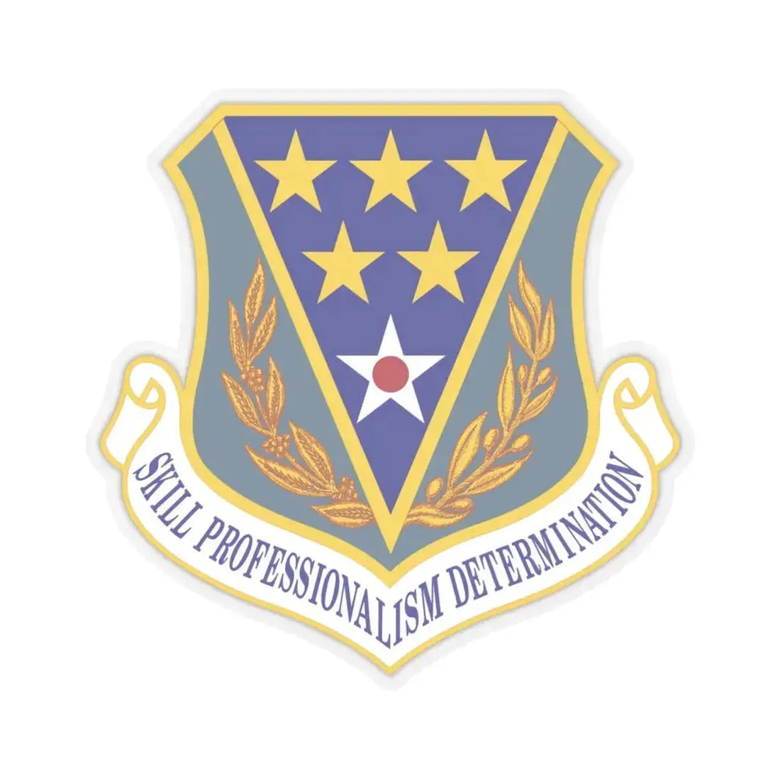 321st Air Expeditionary Wing (U.S. Air Force) STICKER Vinyl Kiss-Cut Decal 6 Inch Transparent - The Sticker Space