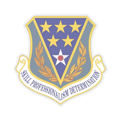 321st Air Expeditionary Wing (U.S. Air Force) STICKER Vinyl Kiss-Cut Decal 6 Inch Transparent - The Sticker Space