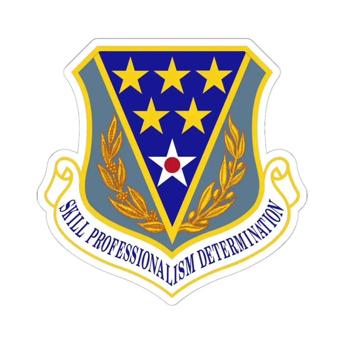 321st Air Expeditionary Wing (U.S. Air Force) STICKER Vinyl Kiss-Cut Decal 6 Inch White - The Sticker Space