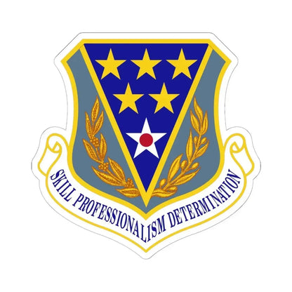 321st Air Expeditionary Wing (U.S. Air Force) STICKER Vinyl Kiss-Cut Decal 6 Inch White - The Sticker Space