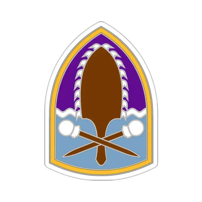 322 Civil Affairs Brigade (U.S. Army) STICKER Vinyl Kiss-Cut Decal 2 Inch White - The Sticker Space