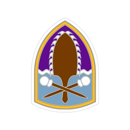 322 Civil Affairs Brigade (U.S. Army) Transparent STICKER Die-Cut Vinyl Decal 6 Inch - The Sticker Space