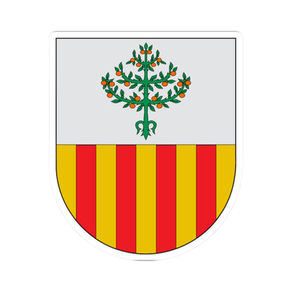 Antic escut de Xerta (Spain) (Coat of Arms) STICKER Vinyl Kiss-Cut Decal