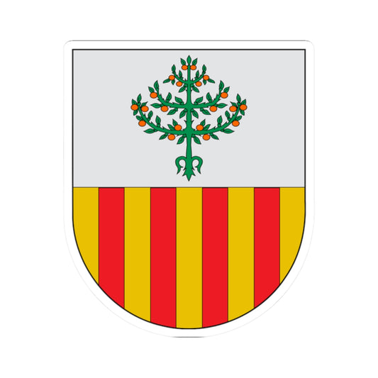 Antic escut de Xerta (Spain) (Coat of Arms) STICKER Vinyl Kiss-Cut Decal