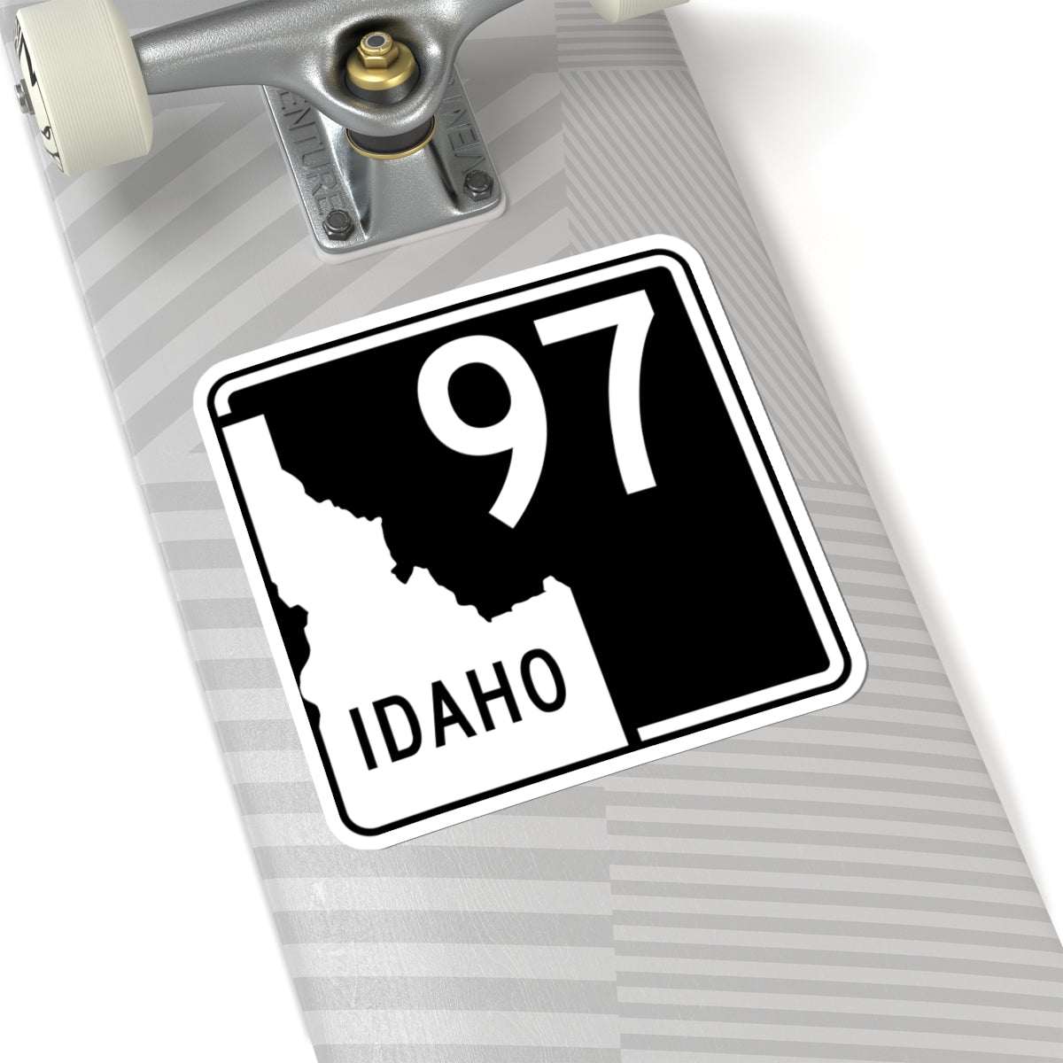 ID-97 (Idaho) (Road Sign) STICKER Vinyl Kiss-Cut Decal