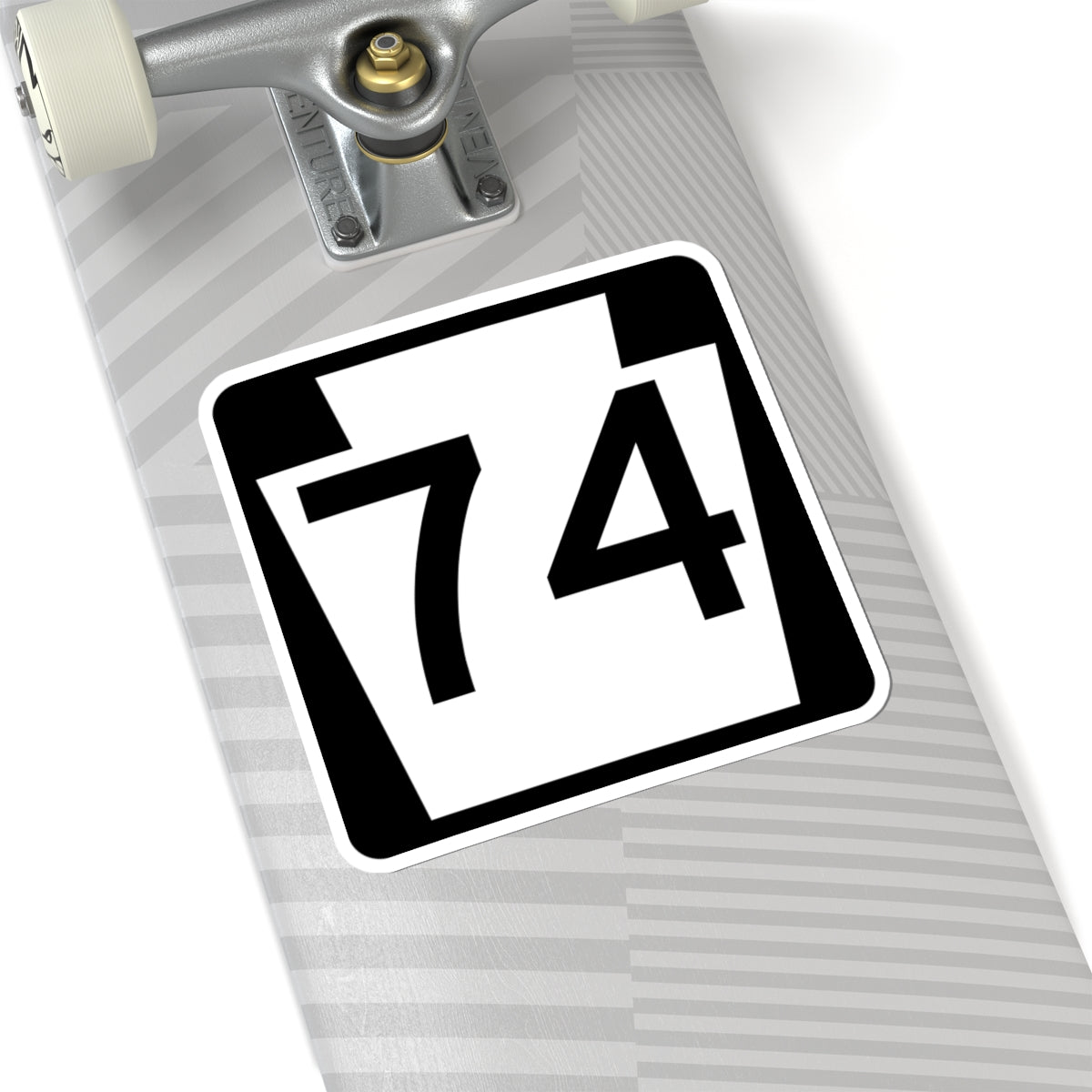 PA-74 (Pennsylvania) (Road Sign) STICKER Vinyl Kiss-Cut Decal