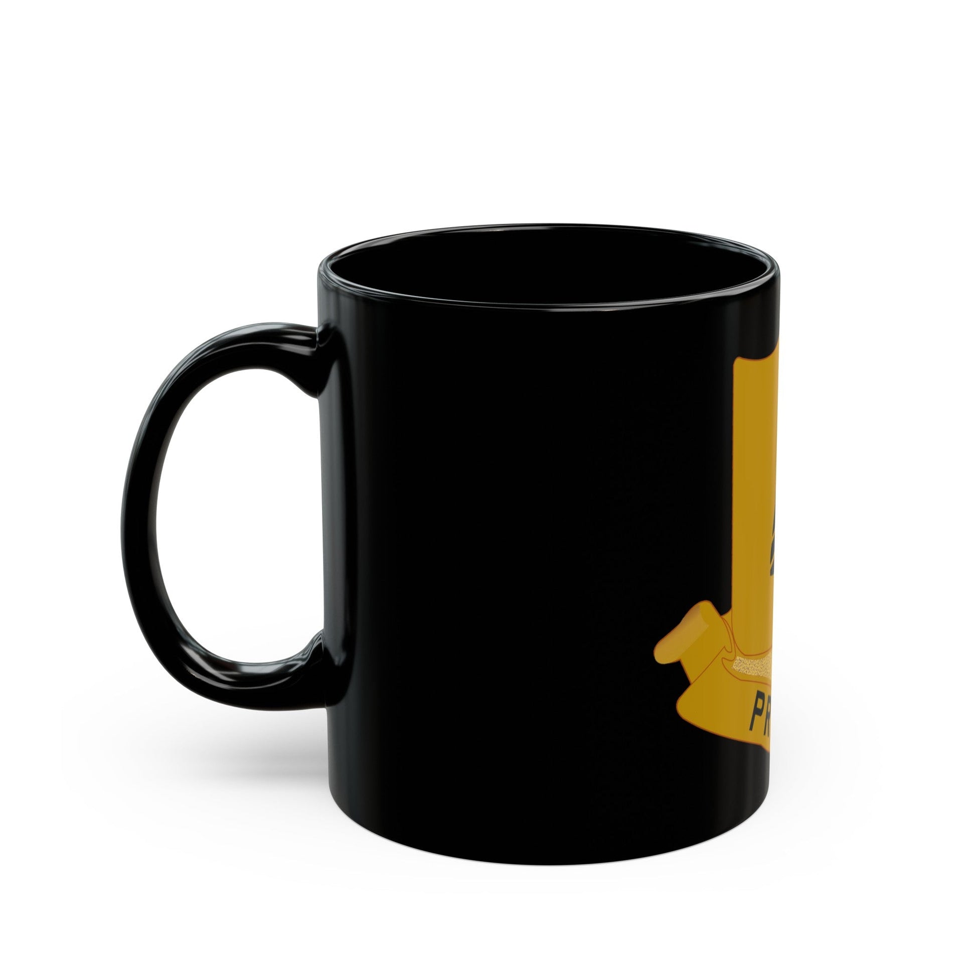 323 Cavalry Regiment (U.S. Army) Black Coffee Mug-The Sticker Space