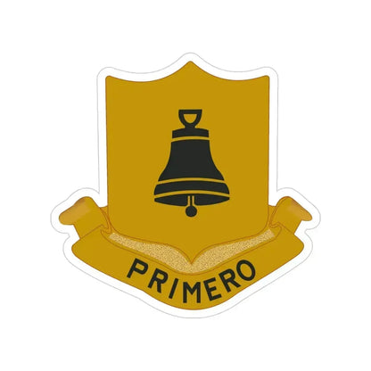 323 Cavalry Regiment (U.S. Army) Transparent STICKER Die-Cut Vinyl Decal 4 Inch - The Sticker Space