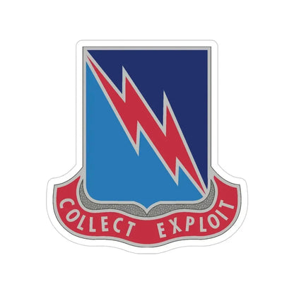 323 Military Intelligence Battalion (U.S. Army) Transparent STICKER Die-Cut Vinyl Decal 5 Inch - The Sticker Space