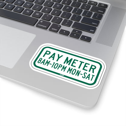 PBOT Road sign P1590 (Oregon) (Road Sign) STICKER Vinyl Kiss-Cut Decal