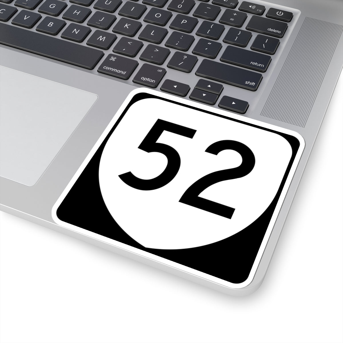Virginia 52 (Virginia) (Road Sign) STICKER Vinyl Kiss-Cut Decal