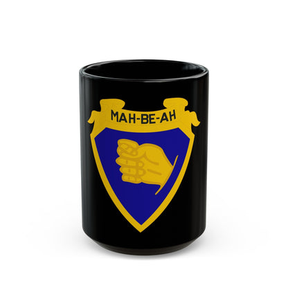 324 Cavalry Regiment (U.S. Army) Black Coffee Mug-15oz-The Sticker Space