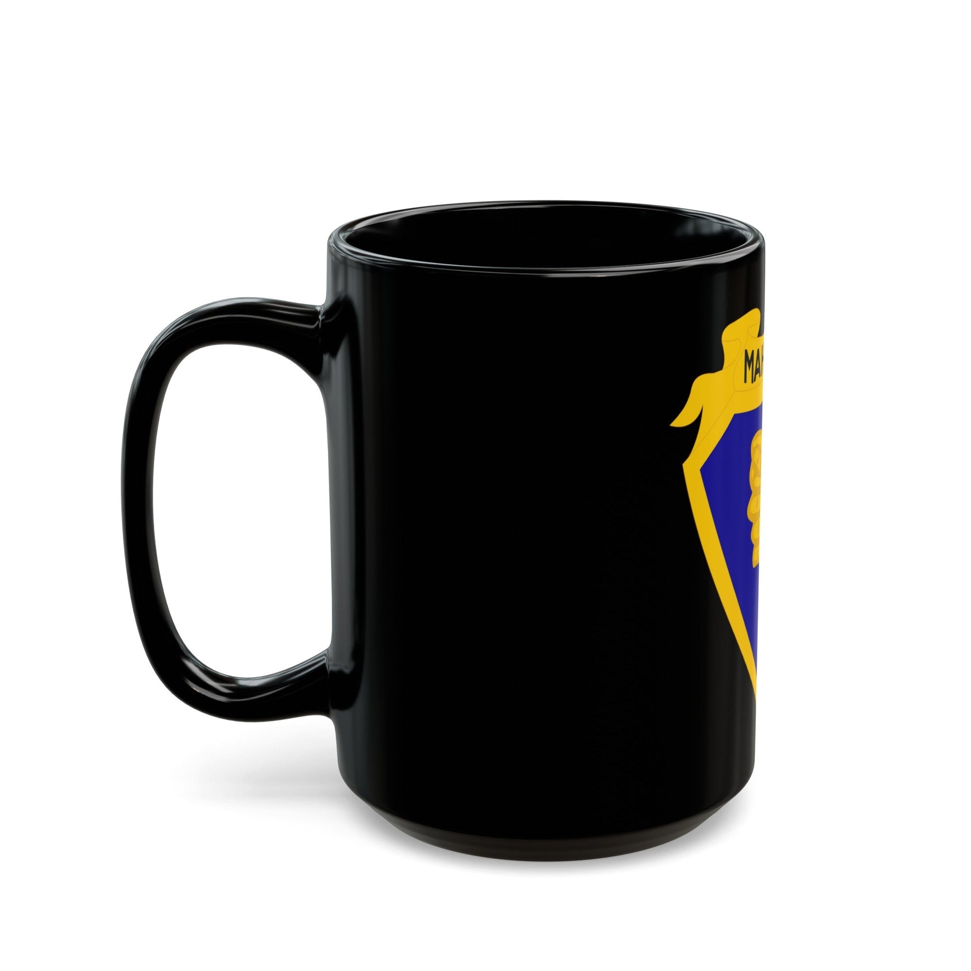 324 Cavalry Regiment (U.S. Army) Black Coffee Mug-The Sticker Space