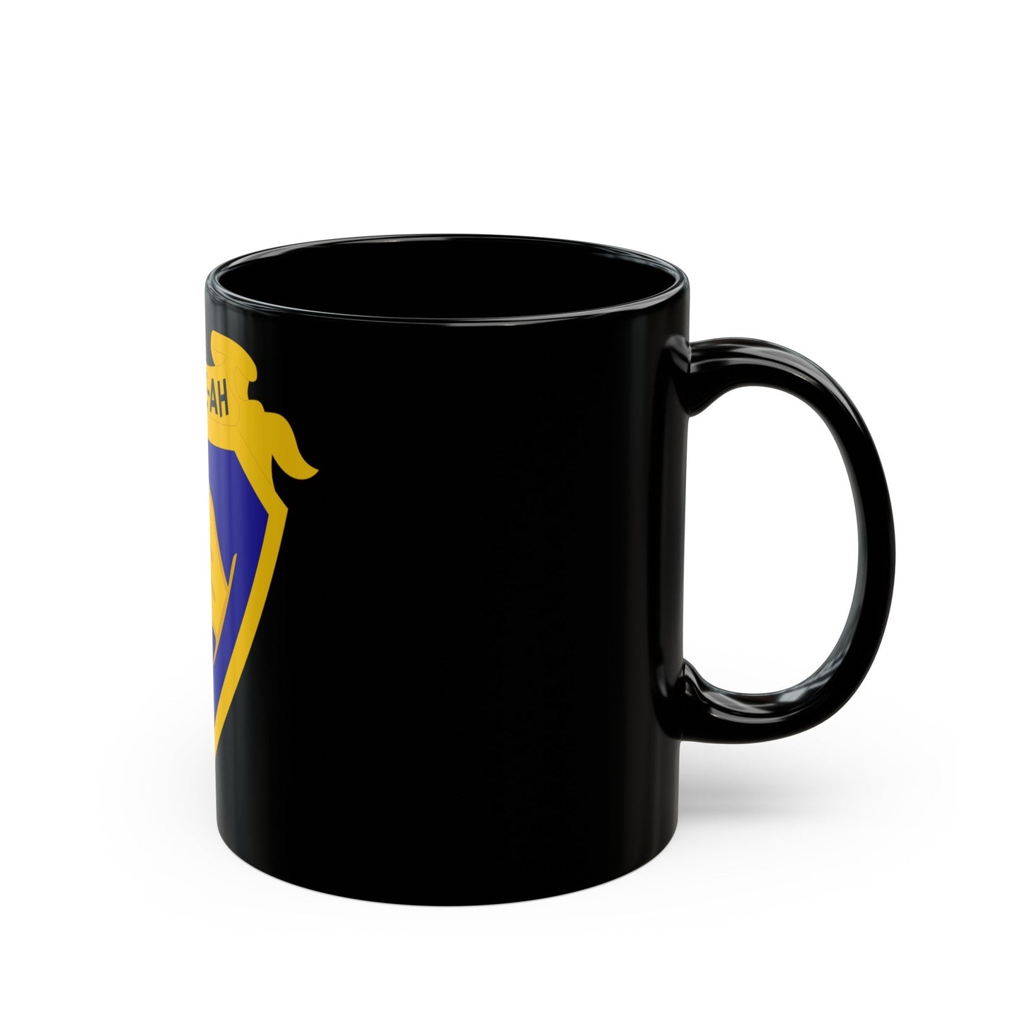 324 Cavalry Regiment (U.S. Army) Black Coffee Mug-The Sticker Space