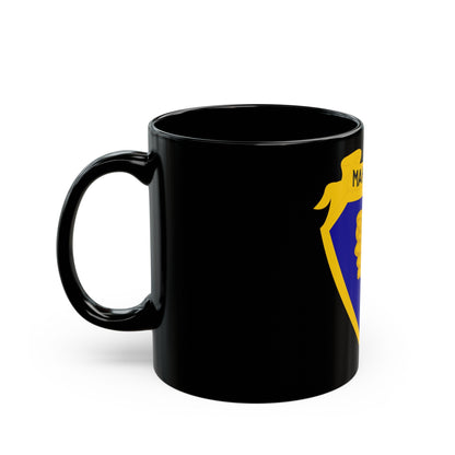 324 Cavalry Regiment (U.S. Army) Black Coffee Mug-The Sticker Space