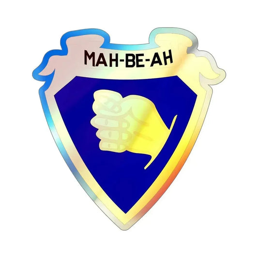 324 Cavalry Regiment (U.S. Army) Holographic STICKER Die-Cut Vinyl Decal 6 Inch Holographic - The Sticker Space