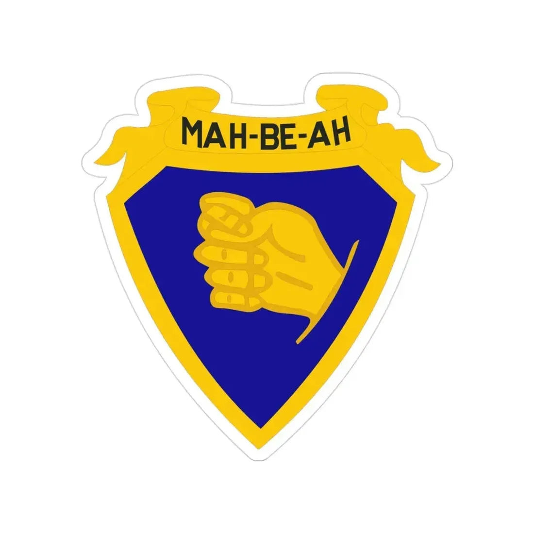 324 Cavalry Regiment (U.S. Army) Transparent STICKER Die-Cut Vinyl Decal 3 Inch - The Sticker Space