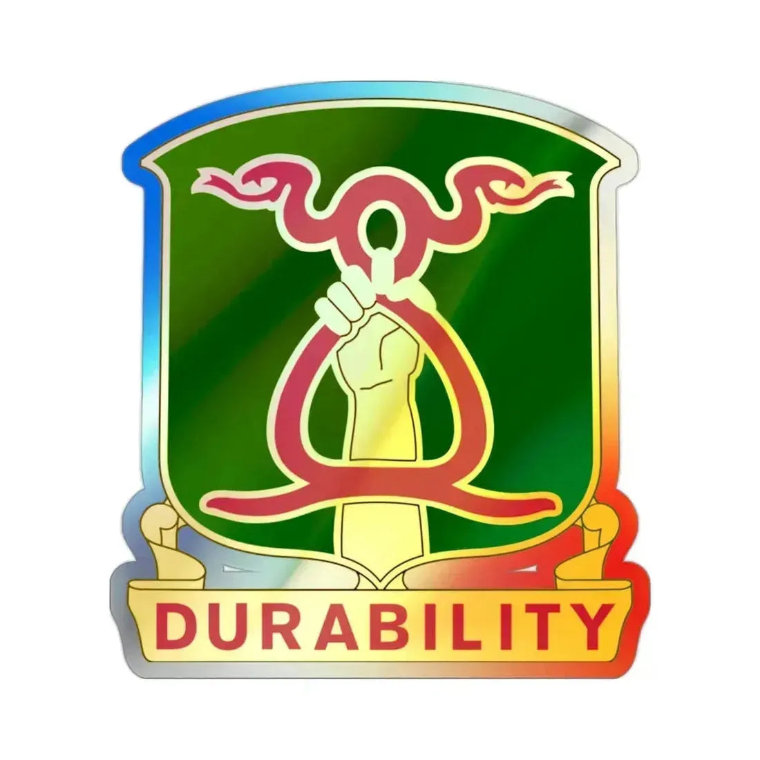 324 Military Police Battalion (U.S. Army) Holographic STICKER Die-Cut Vinyl Decal 2 Inch Holographic - The Sticker Space