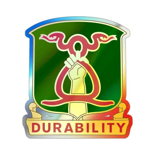 324 Military Police Battalion (U.S. Army) Holographic STICKER Die-Cut Vinyl Decal 6 Inch Holographic - The Sticker Space