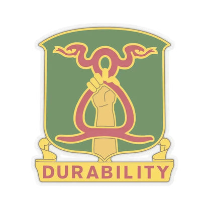 324 Military Police Battalion (U.S. Army) STICKER Vinyl Kiss-Cut Decal 4 Inch Transparent - The Sticker Space