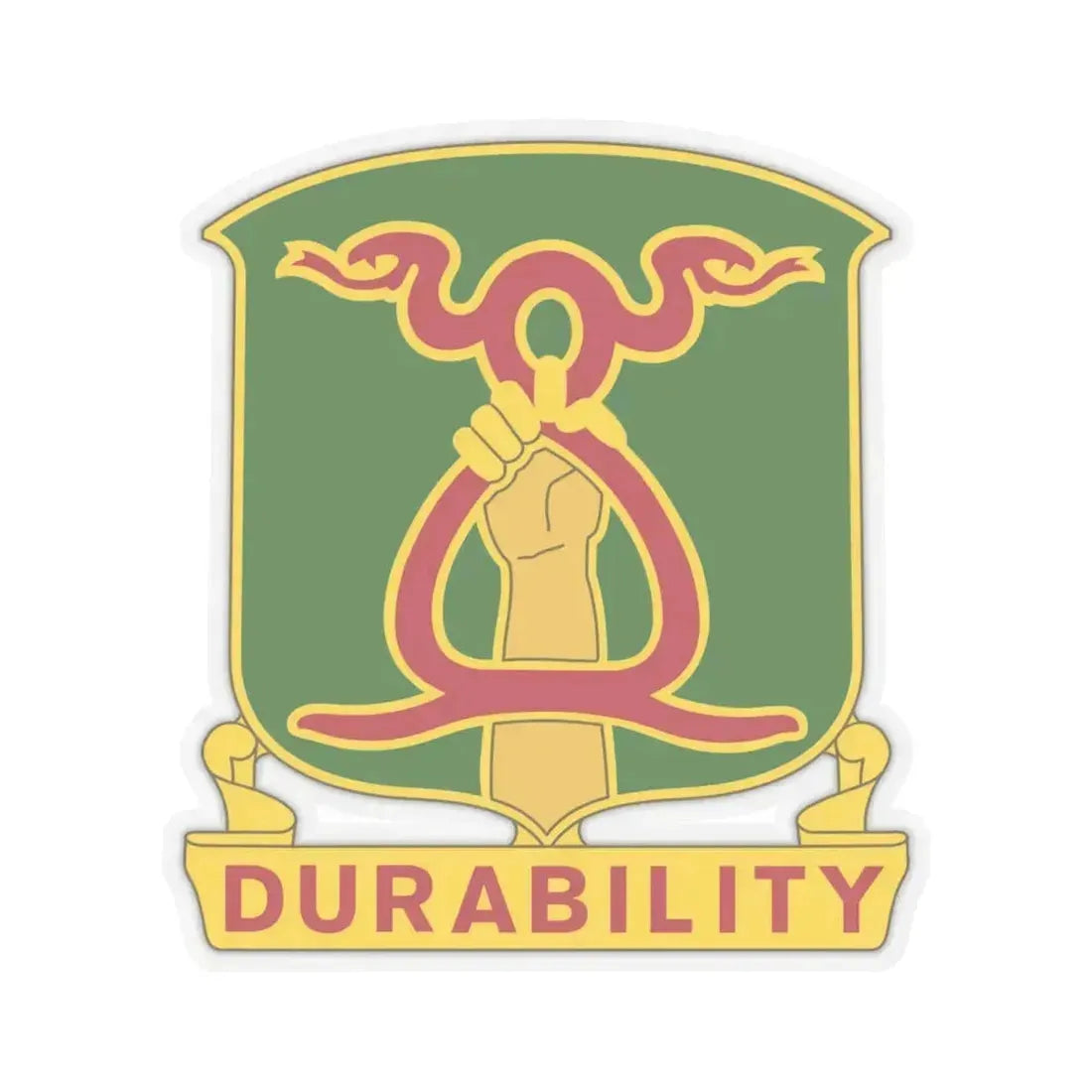 324 Military Police Battalion (U.S. Army) STICKER Vinyl Kiss-Cut Decal 6 Inch Transparent - The Sticker Space