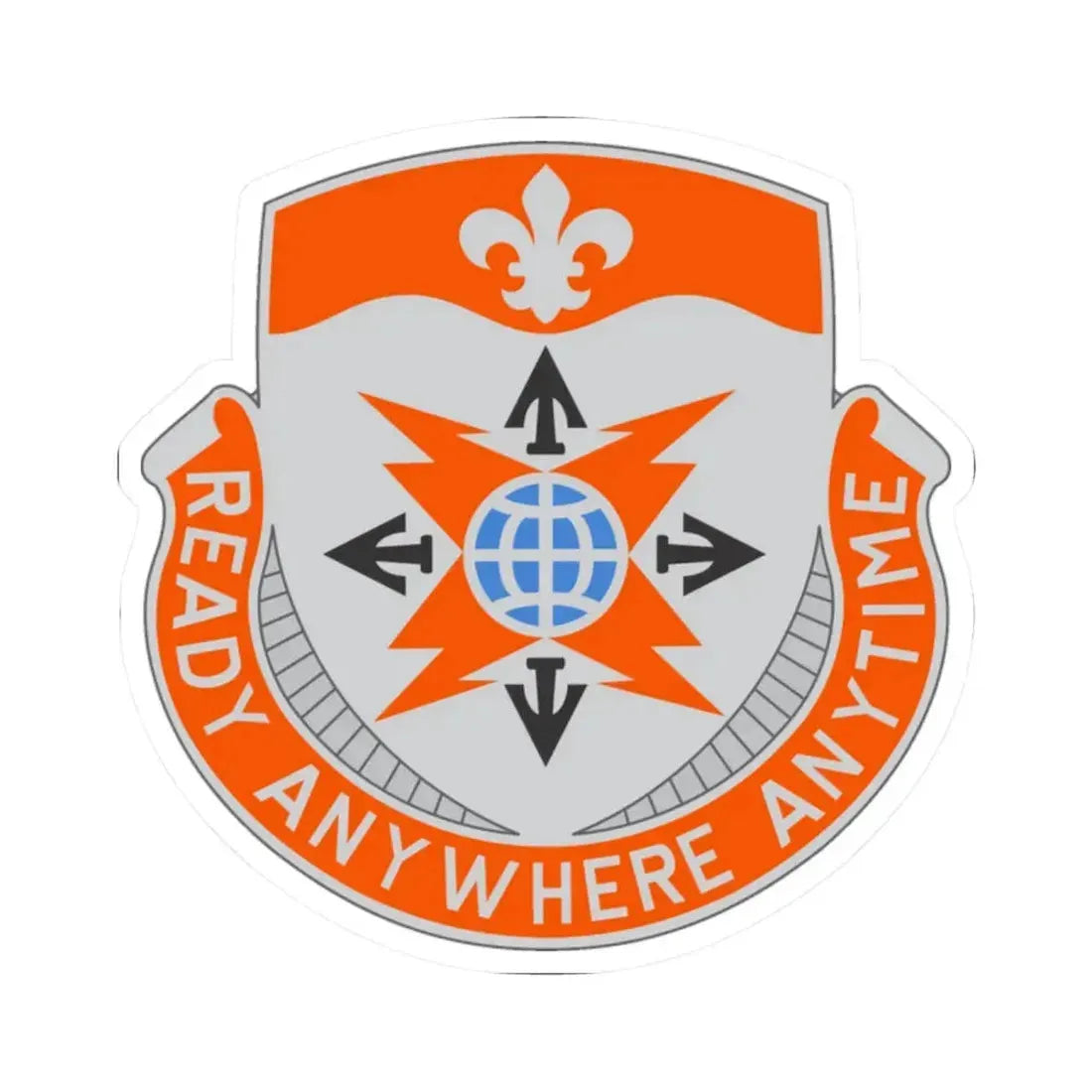 324 Signal Battalion (U.S. Army) STICKER Vinyl Kiss-Cut Decal 2 Inch White - The Sticker Space