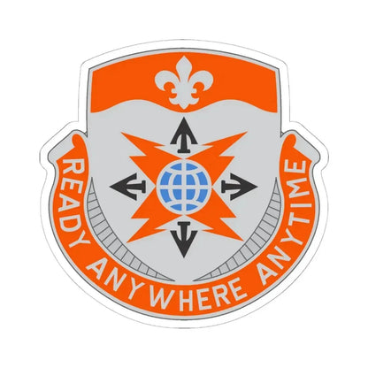 324 Signal Battalion (U.S. Army) STICKER Vinyl Kiss-Cut Decal 6 Inch White - The Sticker Space