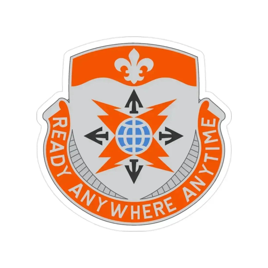 324 Signal Battalion (U.S. Army) Transparent STICKER Die-Cut Vinyl Decal 2 Inch - The Sticker Space