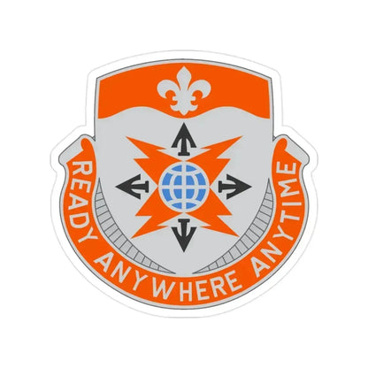 324 Signal Battalion (U.S. Army) Transparent STICKER Die-Cut Vinyl Decal 2 Inch - The Sticker Space