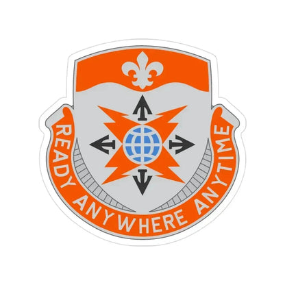 324 Signal Battalion (U.S. Army) Transparent STICKER Die-Cut Vinyl Decal 3 Inch - The Sticker Space