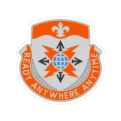 324 Signal Battalion (U.S. Army) Transparent STICKER Die-Cut Vinyl Decal 4 Inch - The Sticker Space