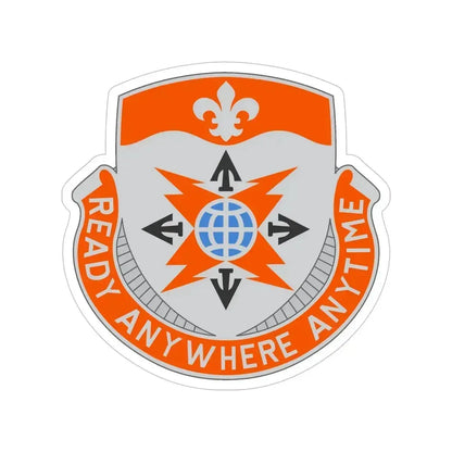 324 Signal Battalion (U.S. Army) Transparent STICKER Die-Cut Vinyl Decal 6 Inch - The Sticker Space