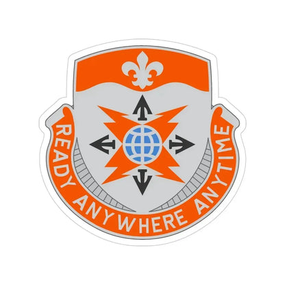 324 Signal Battalion (U.S. Army) Transparent STICKER Die-Cut Vinyl Decal - The Sticker Space