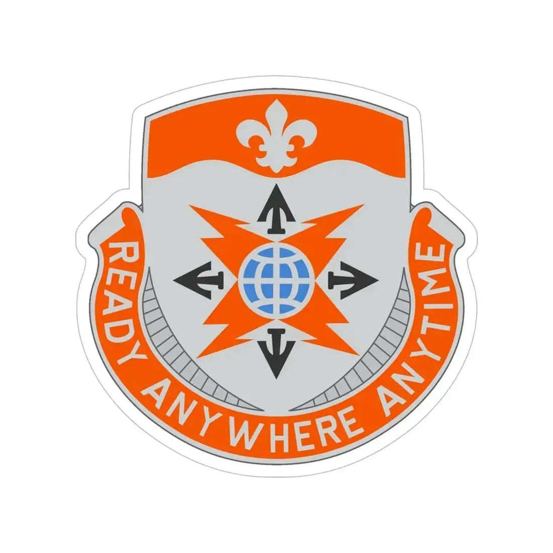 324 Signal Battalion (U.S. Army) Transparent STICKER Die-Cut Vinyl Decal - The Sticker Space