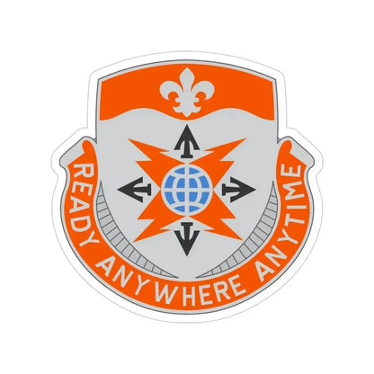 324 Signal Battalion (U.S. Army) Transparent STICKER Die-Cut Vinyl Decal - The Sticker Space