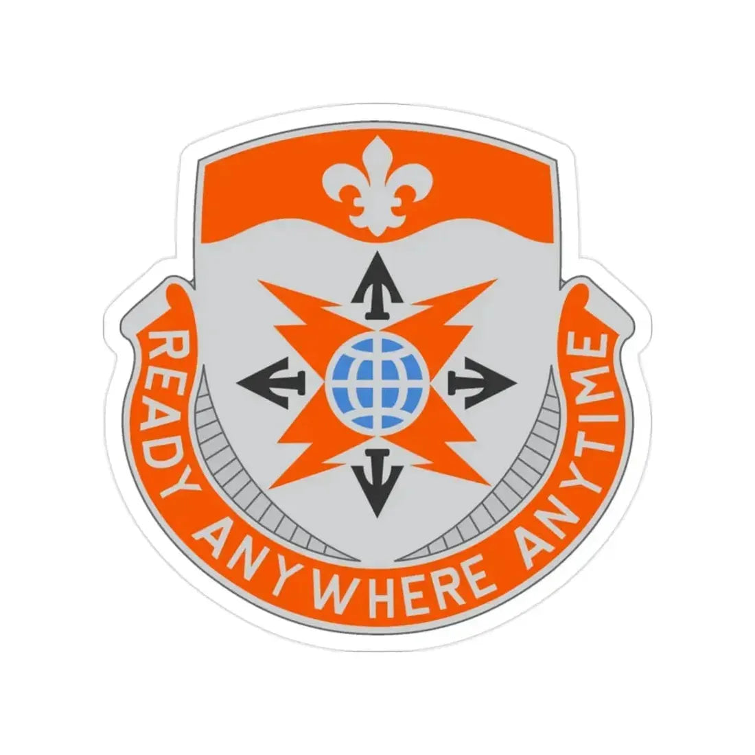 324 Signal Battalion (U.S. Army) Transparent STICKER Die-Cut Vinyl Decal - The Sticker Space