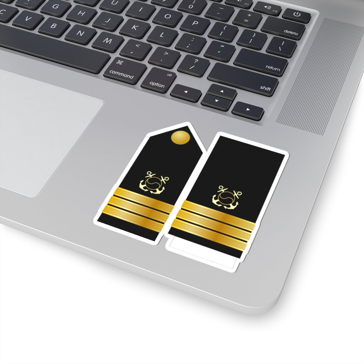 SouthKorea Navy OF 4 (Korea) (Military Rank) STICKER Vinyl Kiss-Cut Decal
