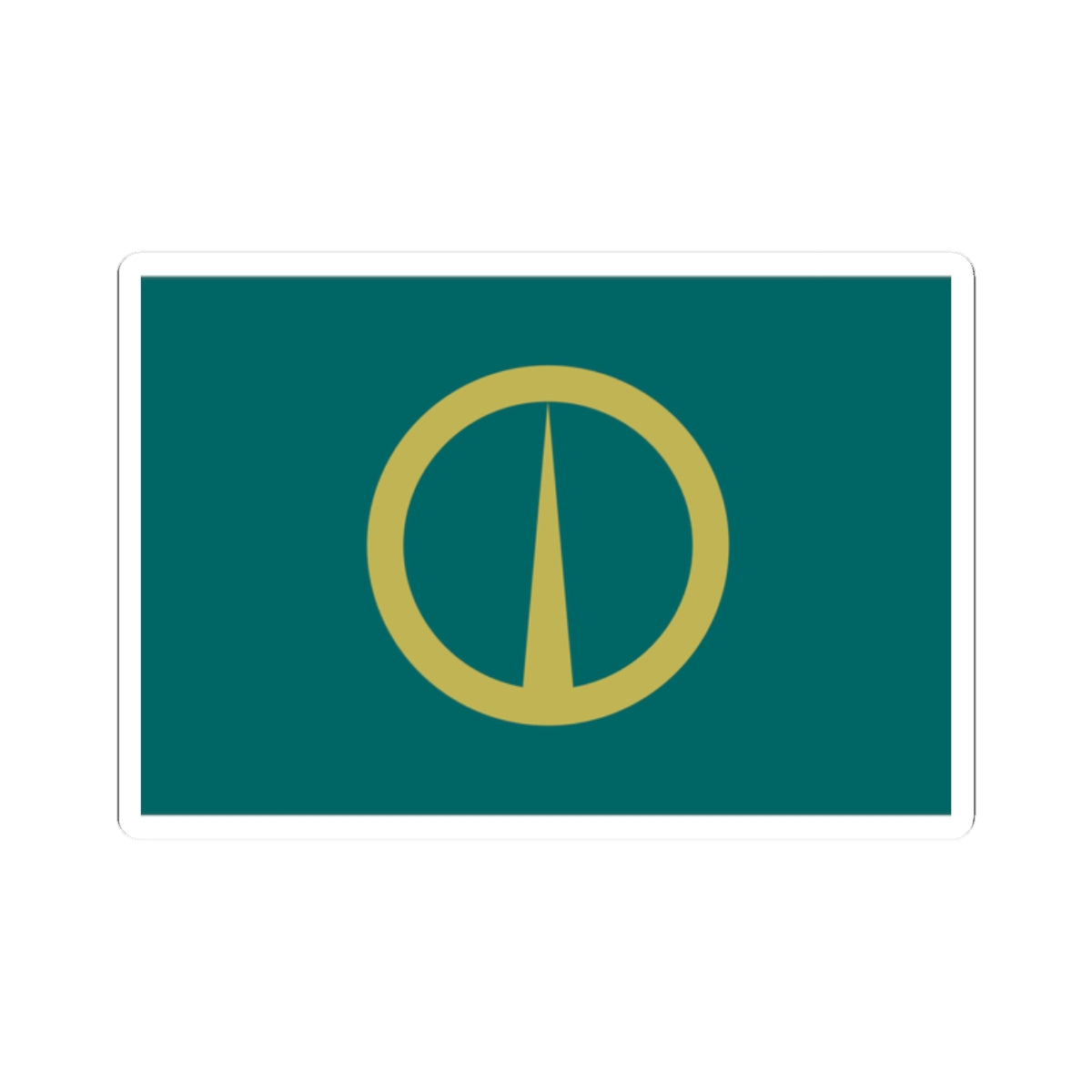 Flag of Noboribetsu Hokkaido (Japan) STICKER Vinyl Kiss-Cut Decal